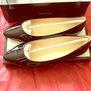 Nine west black flats